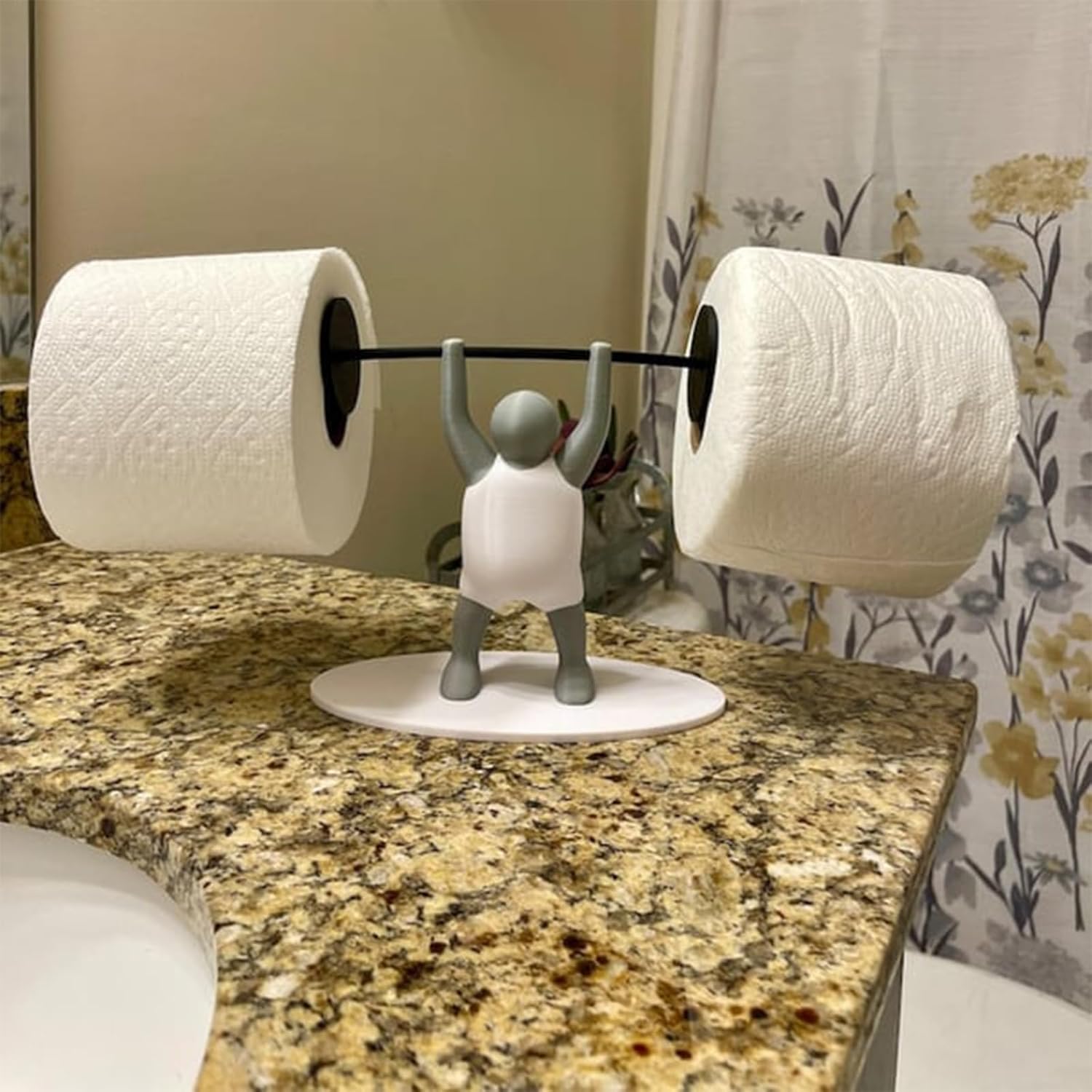 🔥Last Day Promotion 70% OFF🔥Funny Weightlifter Toilet Roll Holder