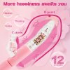 SHEMESIX - Female Clitoral Massage Vibrator, G-spot Stimulator Adult Toy Female Vibrator With 12-frequency Vibration Modes & 3 Rotary Propulsion Modes