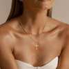 Crown Cross Necklace