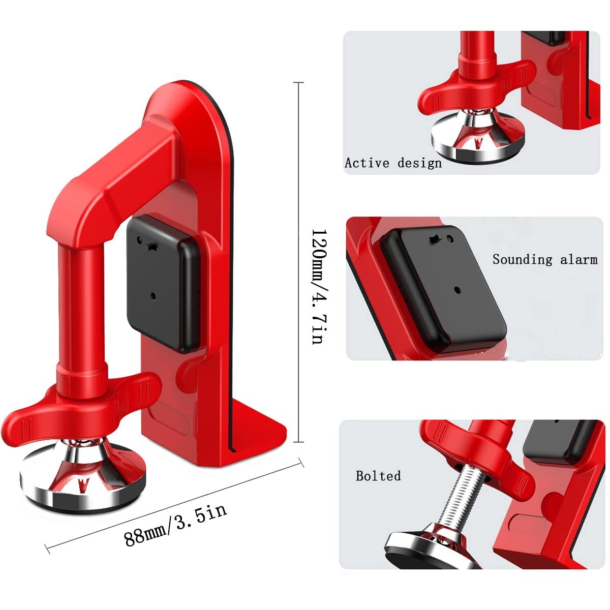 Portable Door Security Lock, Door Jammer🔒