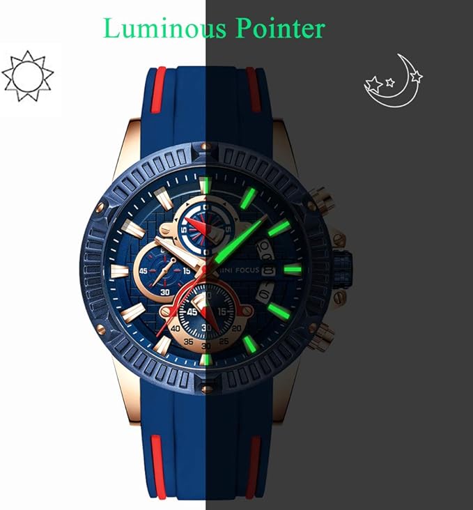 🎄CHRISTMAS EARLY SALE NOW🎁Chronograph Waterproof Sport Quartz Watch