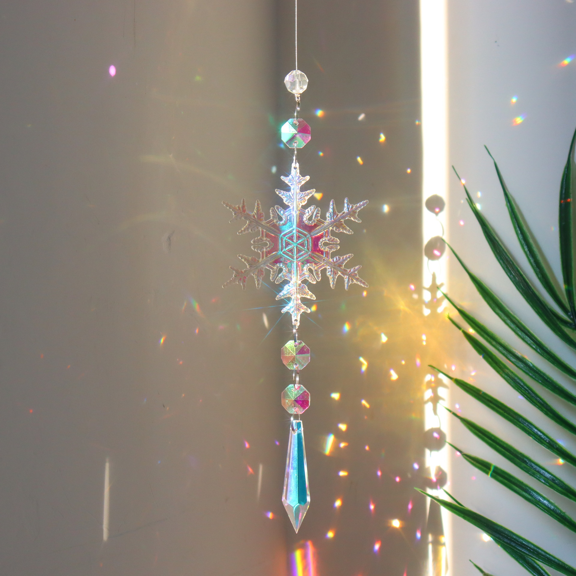 Sparkling Crystal Wind Chimes