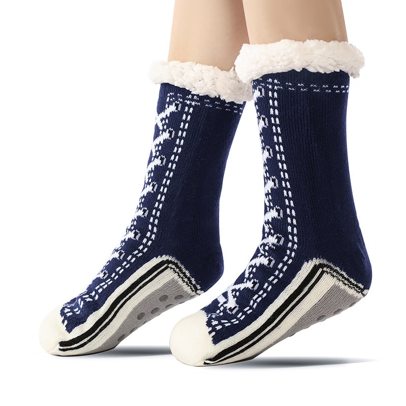 🎄TikTok Christmas Sale - 70% OFF✨Ultra-thick Cashmere Slipper Home Socks