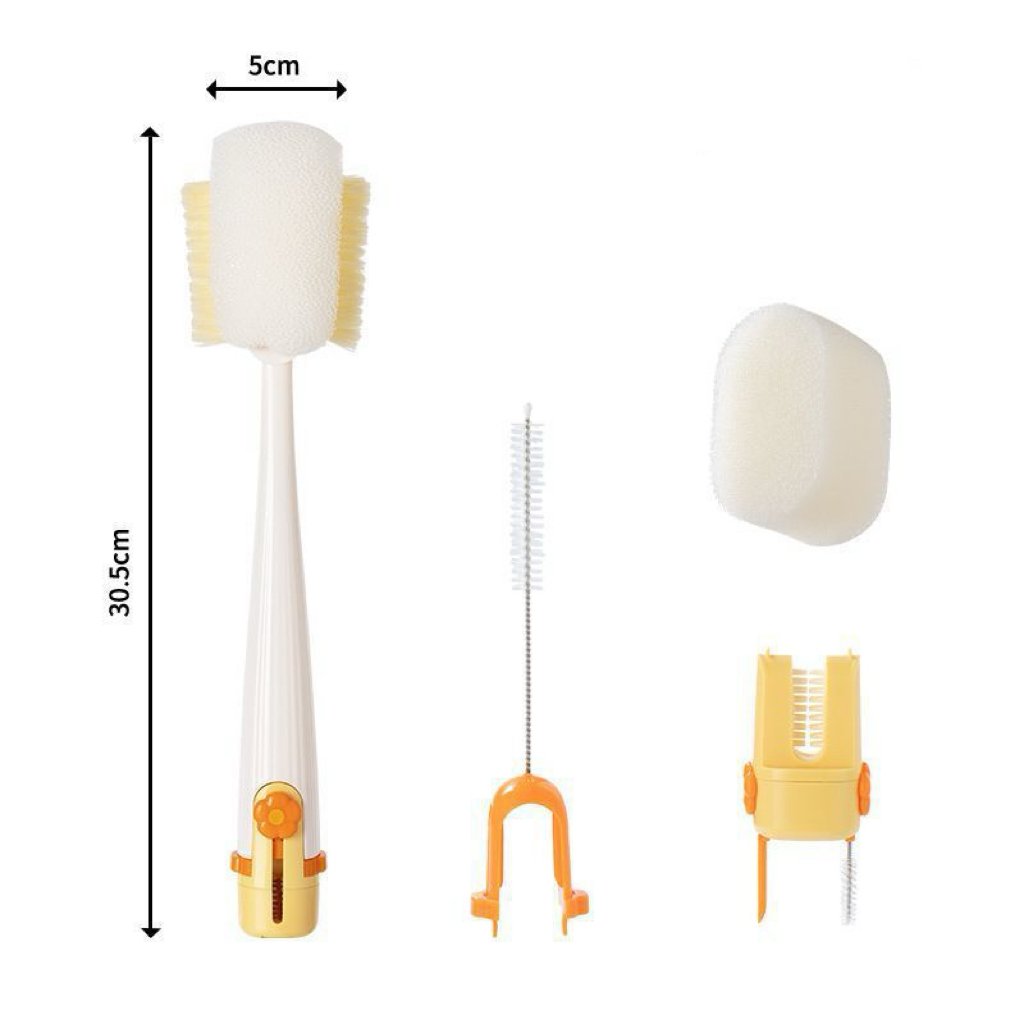 🎁TikTok Last Day Sale - 70% OFF🔥Multifunctional 5-in-1 Bottle Cleaning Brush