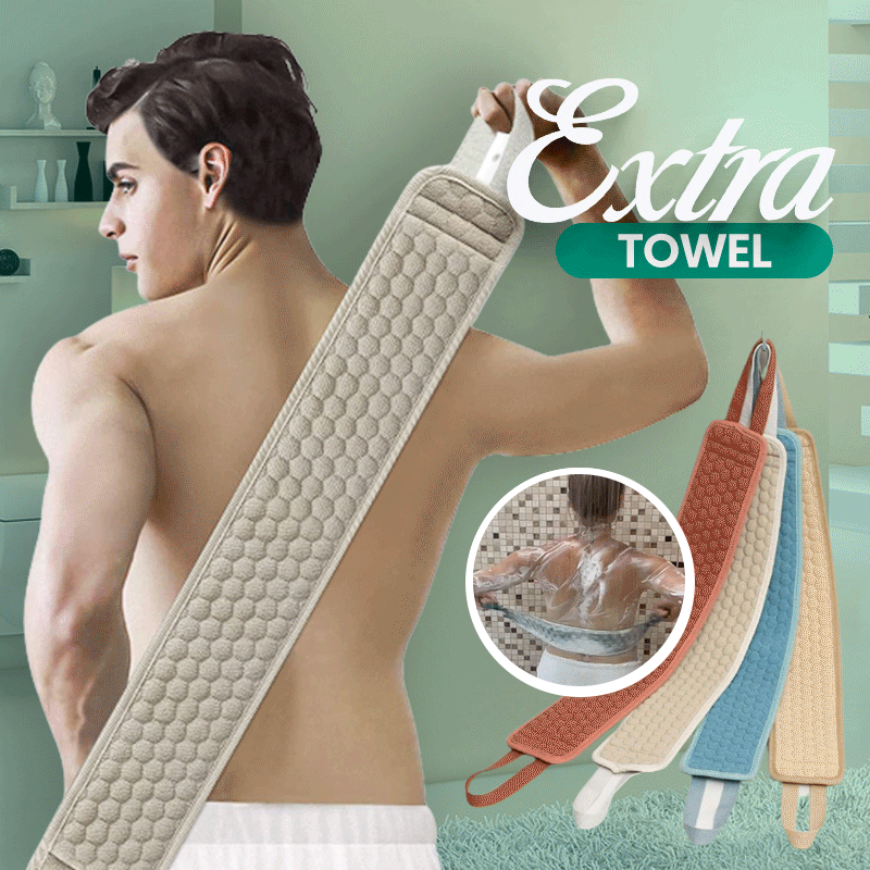 (🔥Last Day Promotion 50% OFF) Exfoliating Back Scrubber Bath Towel, Buy 2 Free Shipping