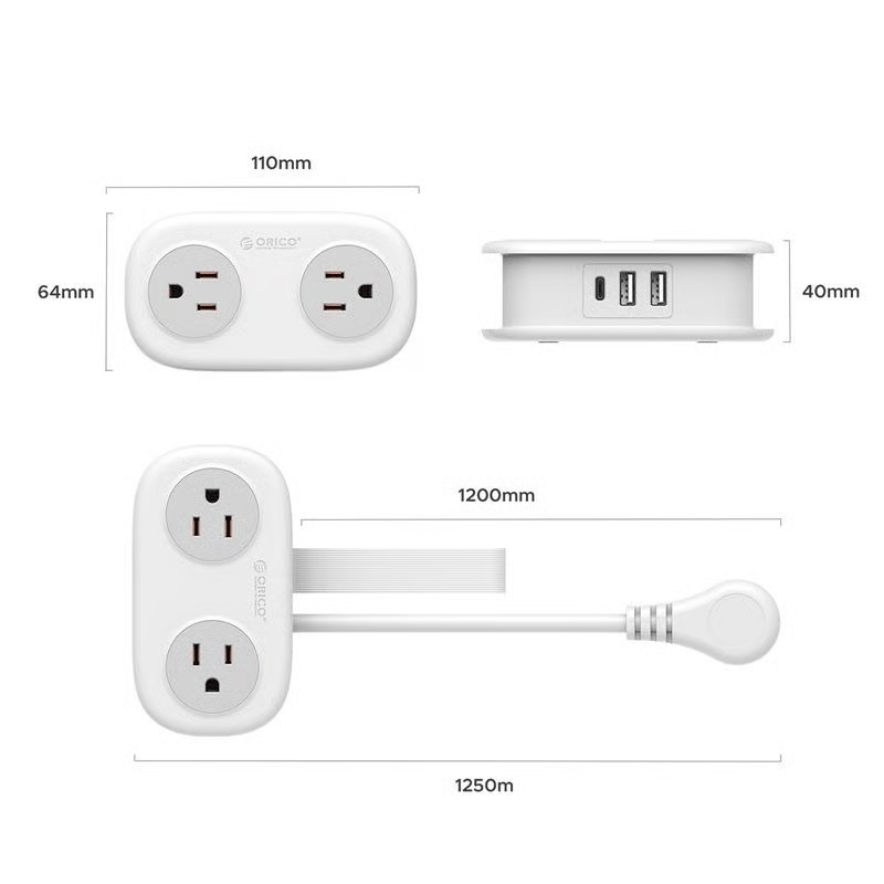🔥Last Day Promotion 50% OFF🔥Travel Power Strip