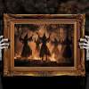 🔥Last Day 50% OFF - Witches Halloween Wall Art DarkGothic Decor for Home Library🔮