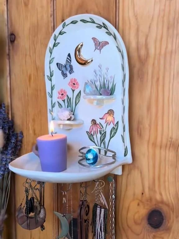 🎁TikTok Last Day Sale - 70% OFF🎉Sacred Floral Jewelry Altar