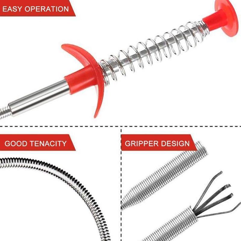 (SUMMER HOT SALE - 50% OFF) Kitchen Sink Sewer Cleaning Hook - Buy 3 Get Extra 10% OFF