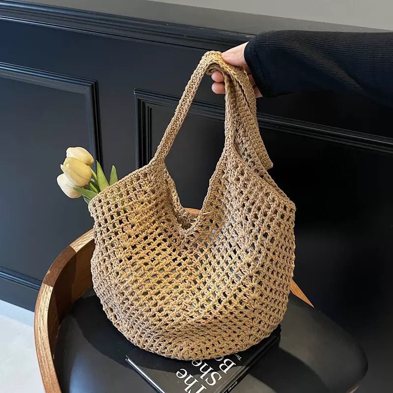 Handmade Knitted Crossbody Bag
