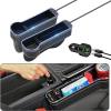 Car Seat Gap Luminous Storage Box with USB Port