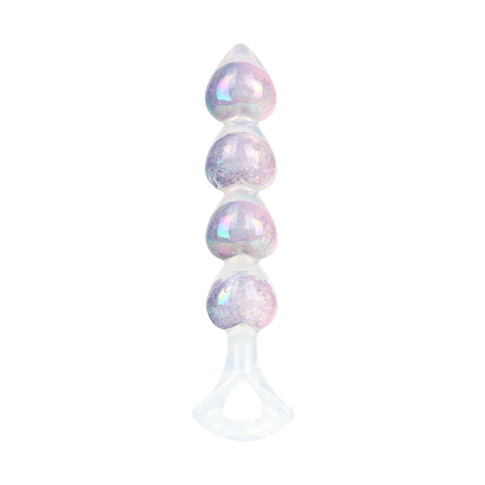 Four Hearts Crystal Butter Plug-3Colors