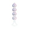 Four Hearts Crystal Butter Plug-3Colors