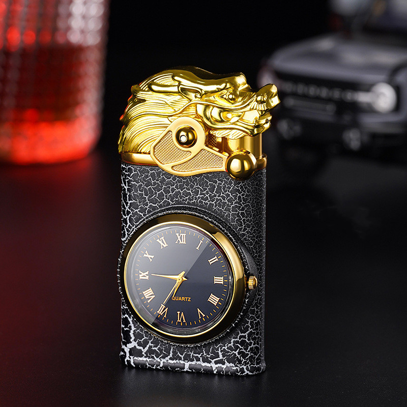 🔥Last Day 50% OFF- Windproof Lighter Vintage Watch Bezel Jet flame Torch (Buy 2 Free Shipping)