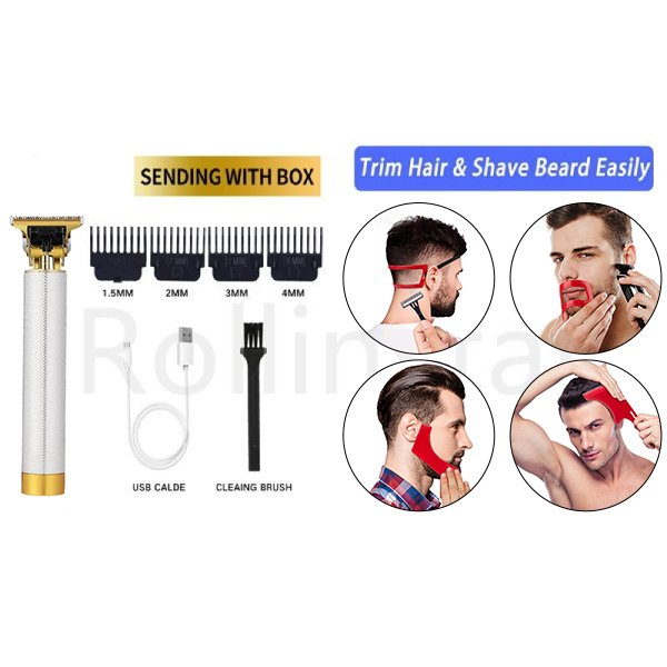(🎁Best Gift🎁- 60% OFF)-Cordless Zero Gapped Trimmer Hair Clipper