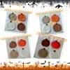 🎁TikTok Last Day Sale - 70% OFF👻Pumpkins Coaster Handmade Knitted Drink Coaster Set