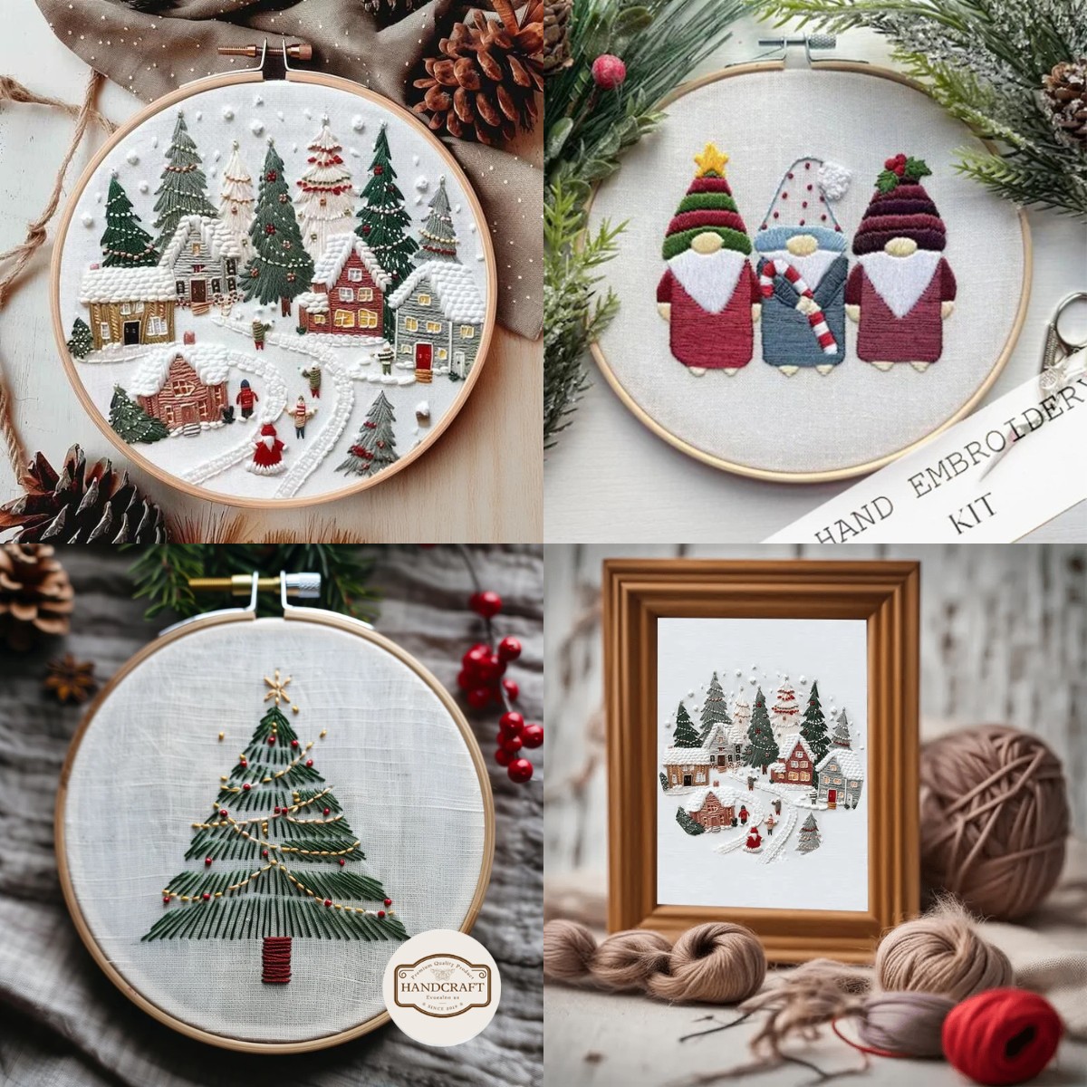 💥LIMITED TIME FLASH SALE💥-🎄2024 NEW Christmas Embroidery KIT