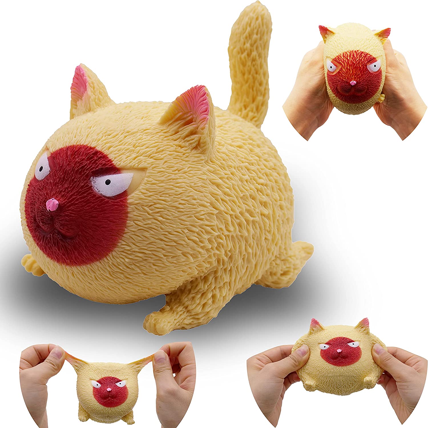 🔥Hot Sale - SAVE 49% OFF - Funny Cute Cat-Shaped Ball(BUY 3 GET 1 FREE NOW)