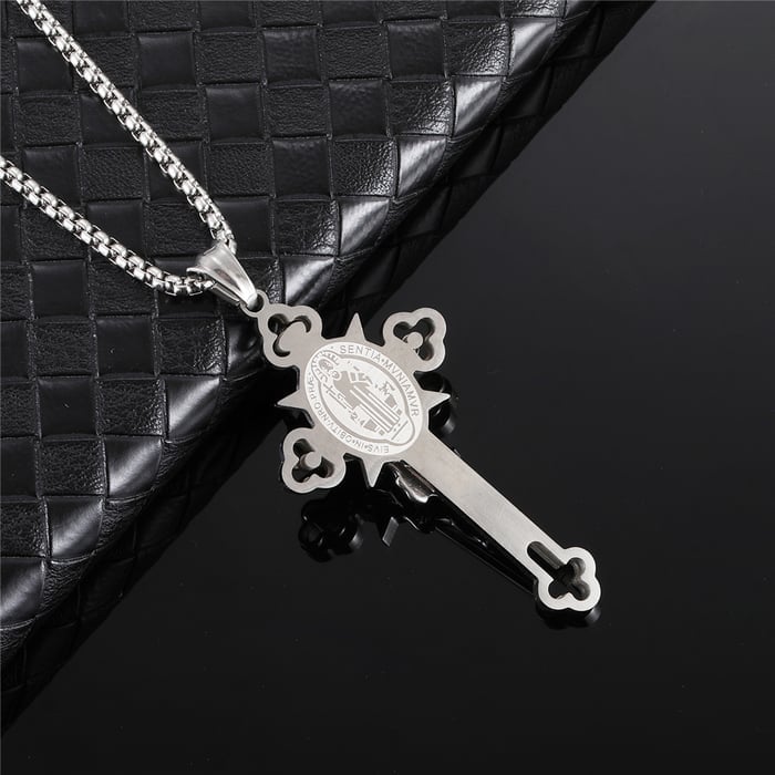 Benedict Protection Cross Power Pendant Necklace🔥Buy 2 Get 1 Free