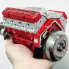 NEW Benzin OHV V8 Kleinblock-Motor Modellkits 4-Takt 44cc wassergek??hlt