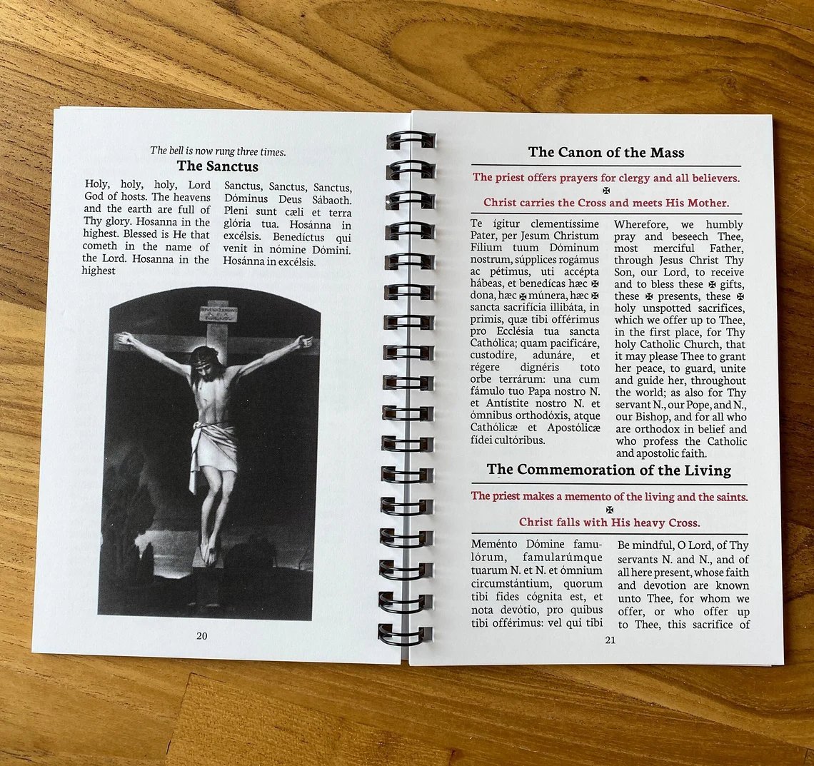 🙏Ordinary of the Traditional Latin Mass in English & Latin