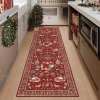 🎅 Early Christmas Sale 🎅🎄 Christmas Deer Santa Long Rug