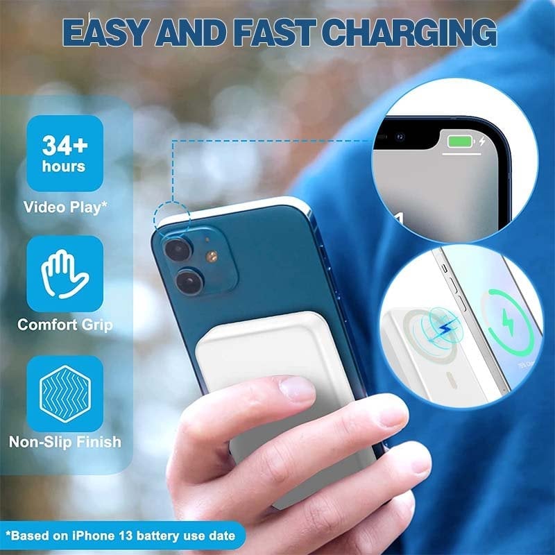 🔥Last Day 50% OFF - Portable Wireless Magnetic Power Bank, BUY 2 FREE SHIPPING