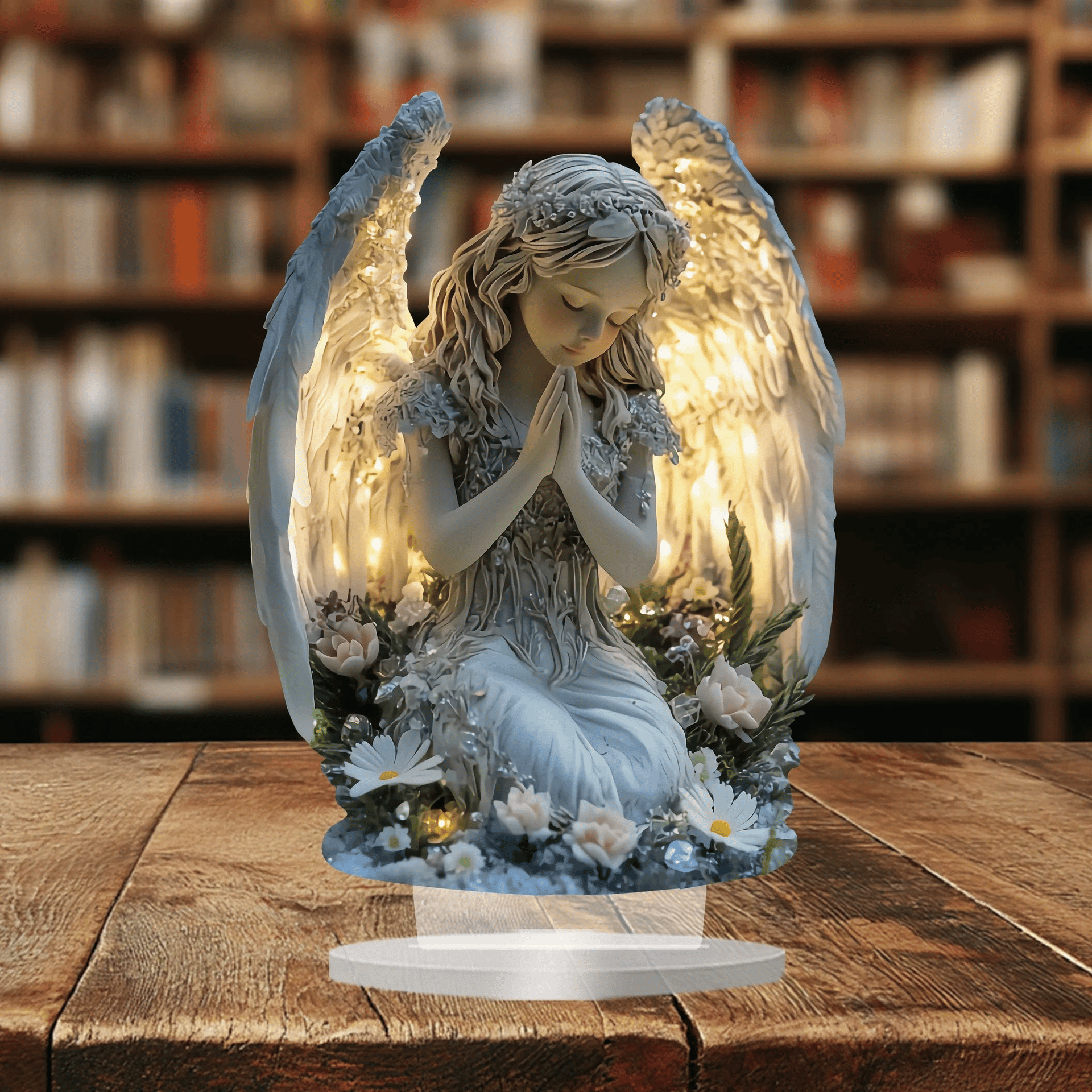 💖LAST DAY SALE 70% OFF-🪽Gorgeous Angel Wings Cross Decoration✝️