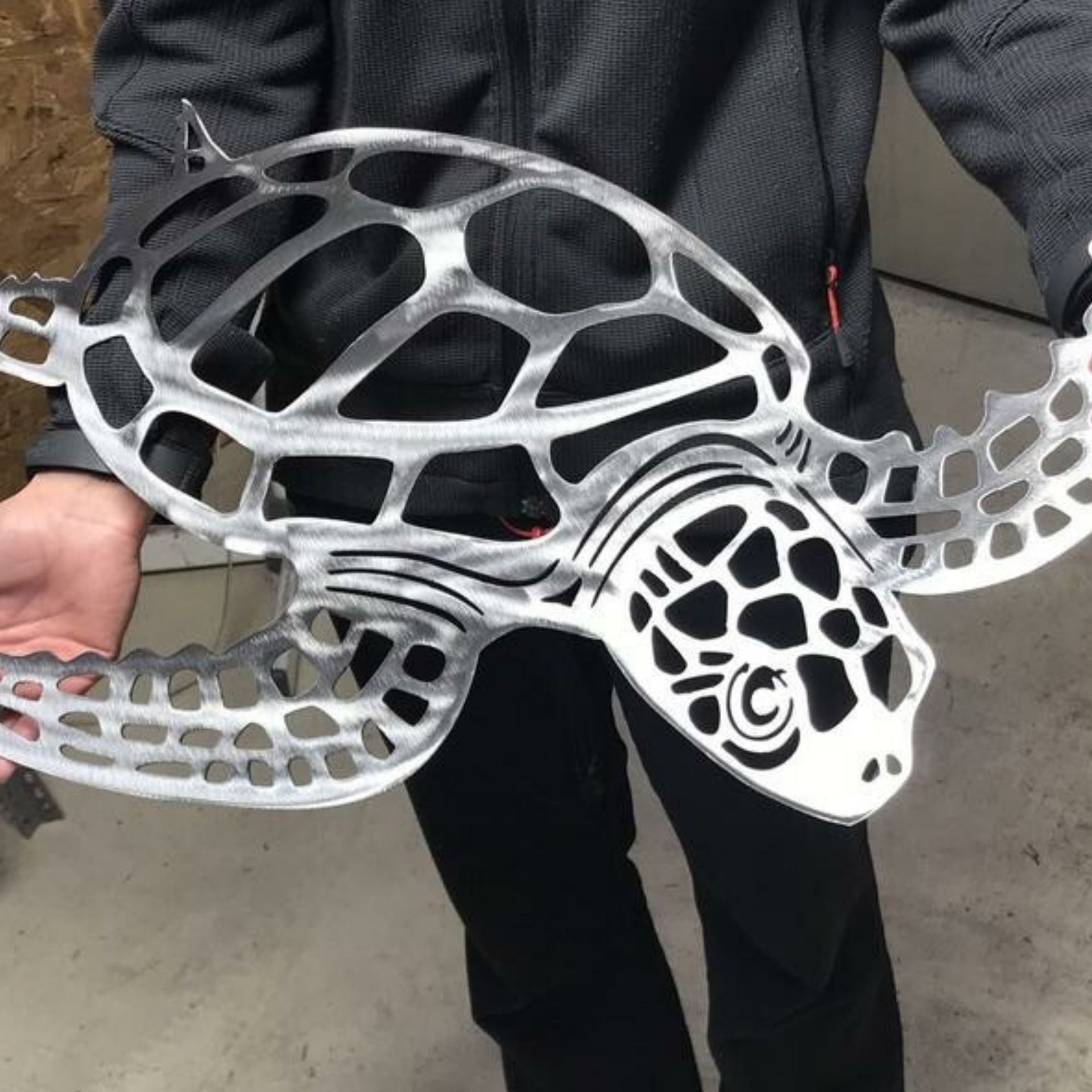 💕Handmade Sea Turtle Metal Wall Art