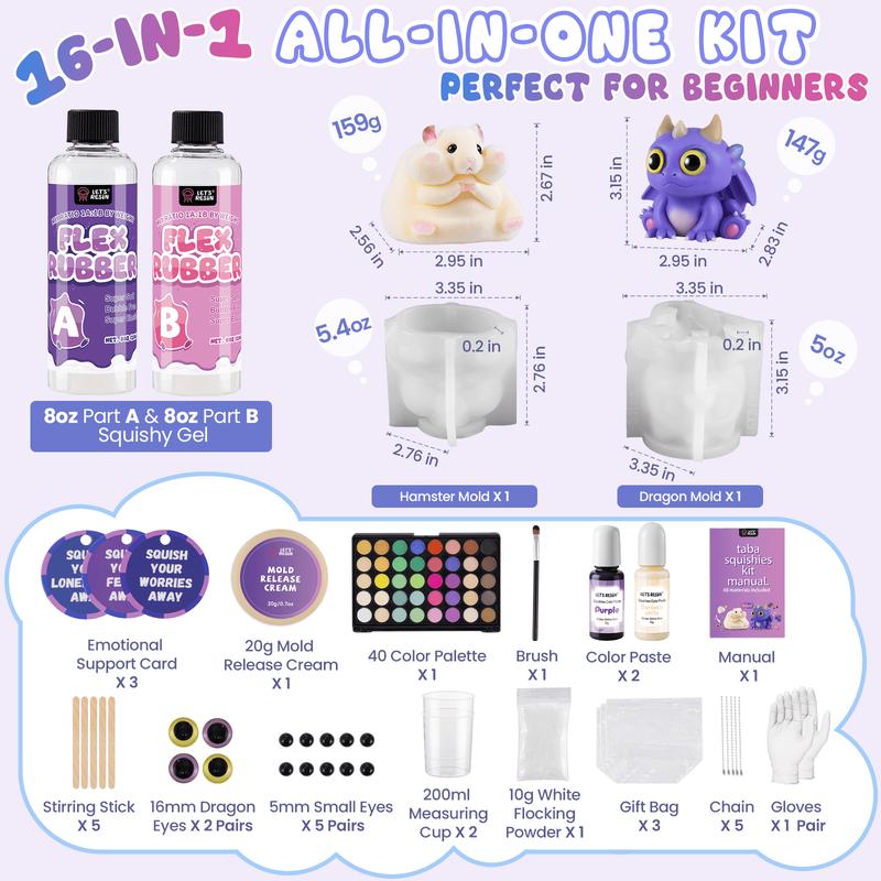 💥HOT SALE 49% OFF Flex Rubber for Taba Squishy Kit
