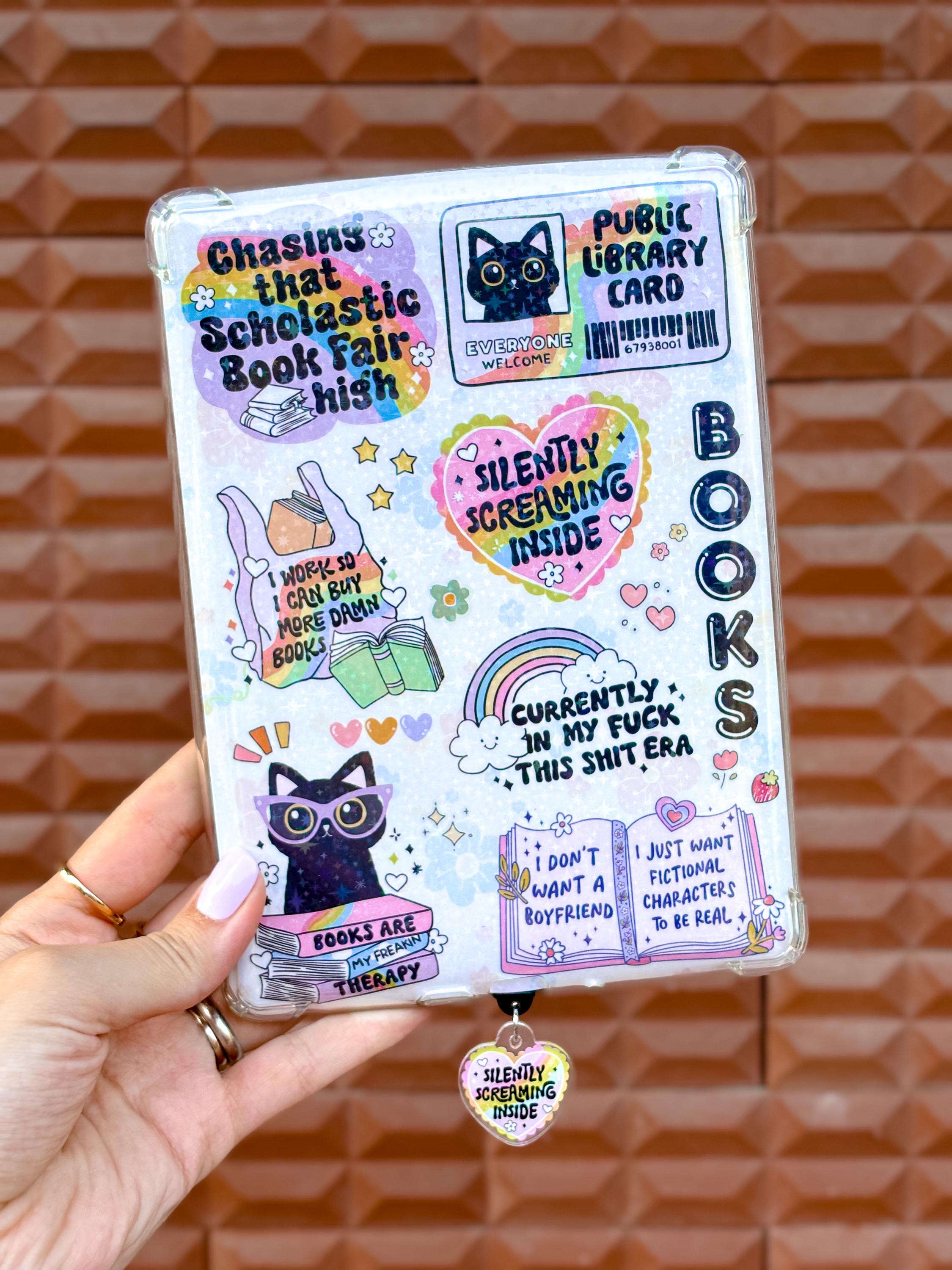 Cardstock Insert for Kindle💗A kindle insert for the fantasy girlies