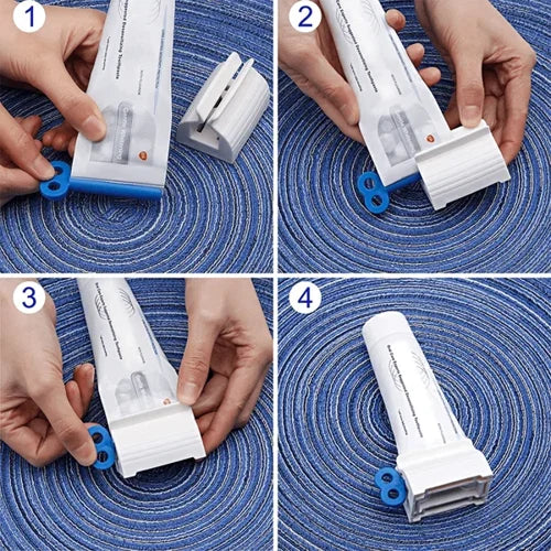 🎅Early Christmas Sale- 48% OFF🔥 Rolling Toothpaste Squeezer👍Buy 4 get 6 free (10 PCS)