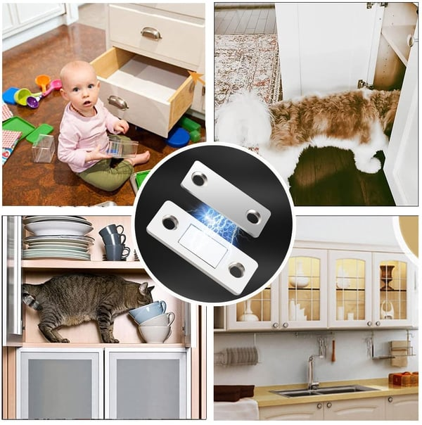 (🌲Early Christmas Sale- SAVE 48% OFF)Ultra-thin invisible cabinet door magnets🌙