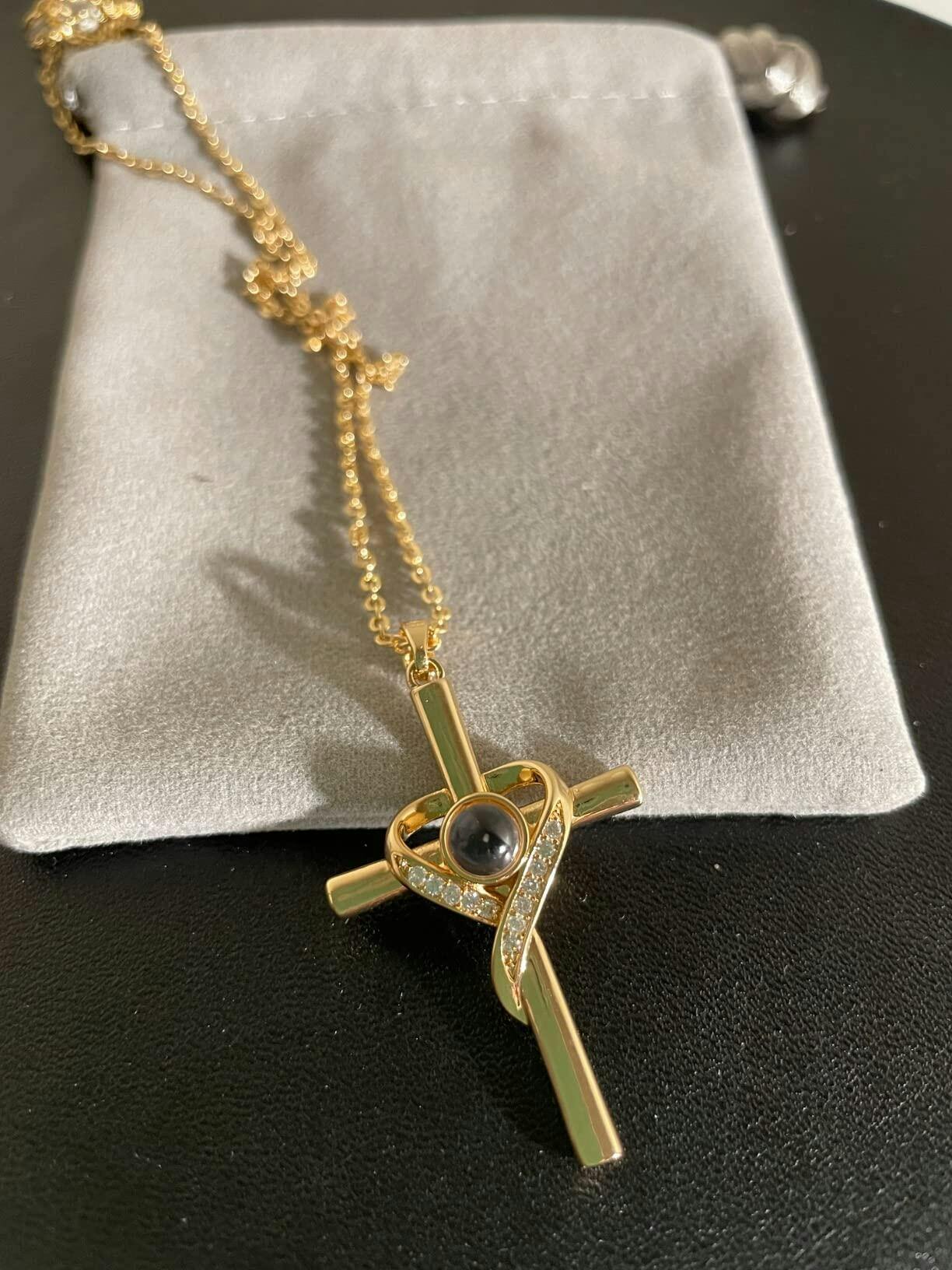 💎Cross Necklace - Say 'I love you' to her❤️