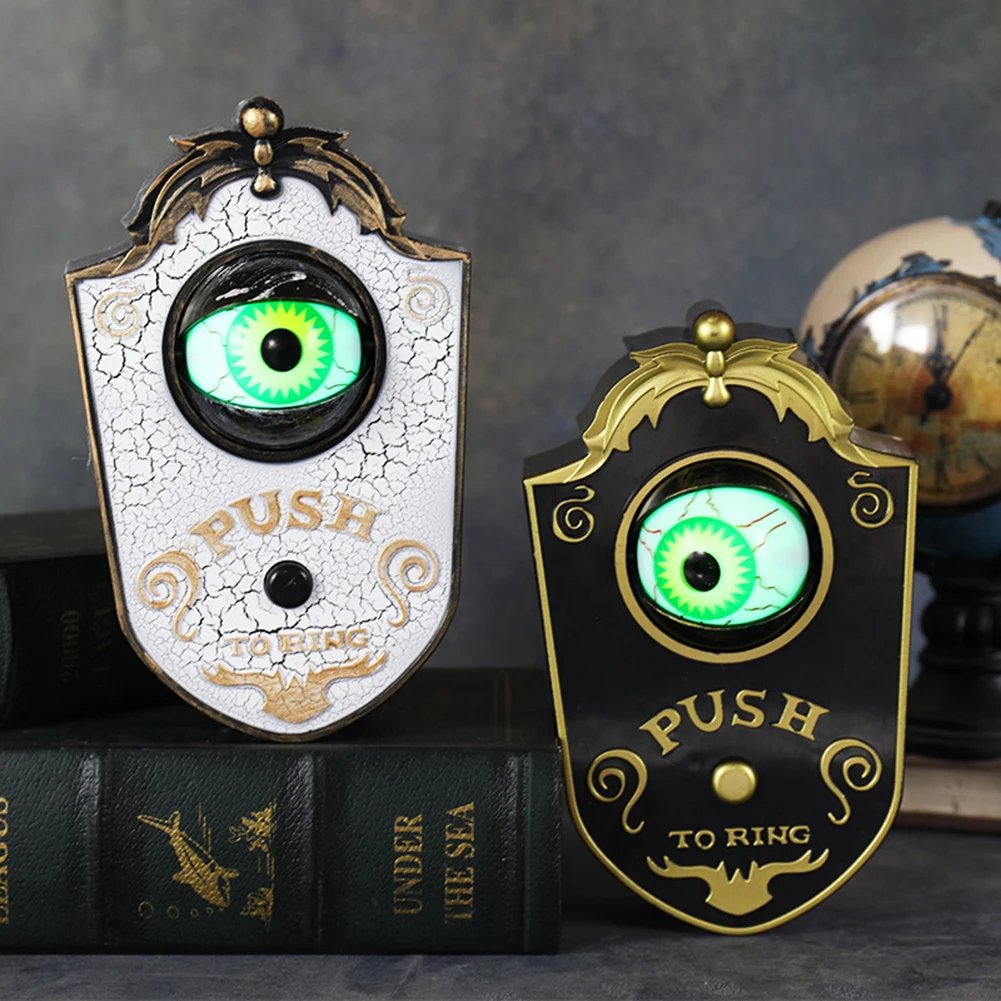 2024 UPGRADED VERSION - Horror SuspensionElectric Pronunciation Eyeball Doorbell- BUY 2 SAVE EXTRA 10% OFF AND FREE SHIPPING