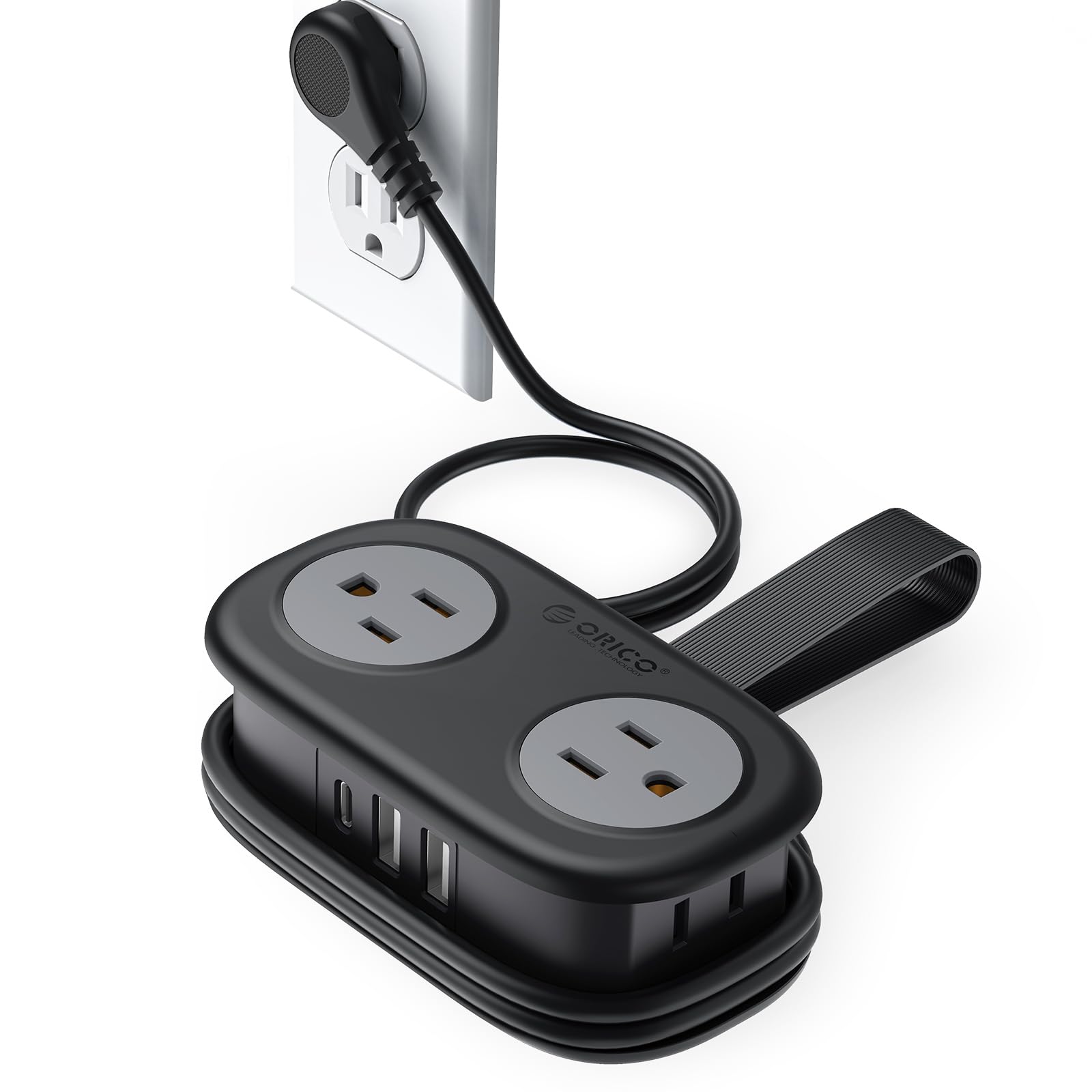 🎁TikTok Last Day Sale - 70% OFF🔥4FT Travel Power Strip with 4 AC Outlets