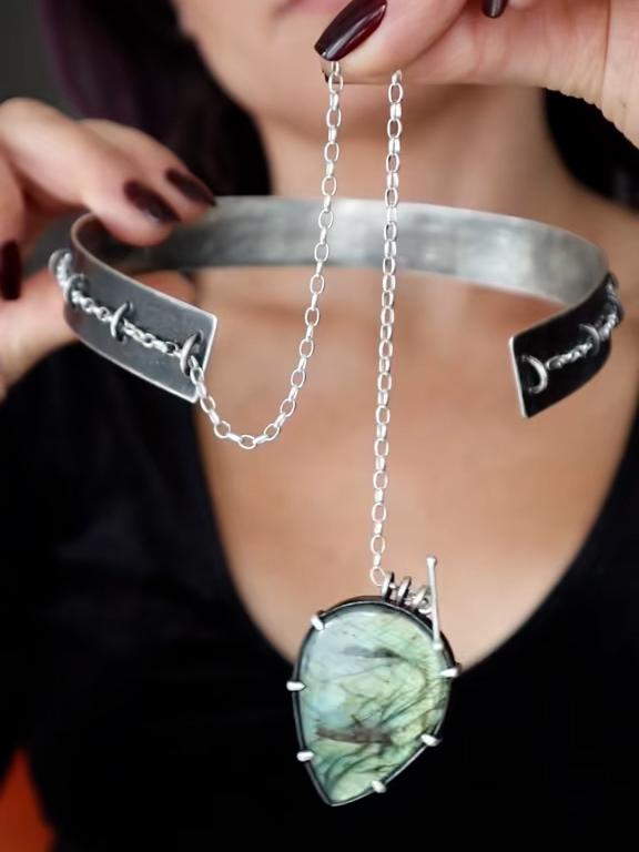 Tranquil Stone Choker Necklace