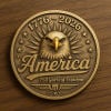 🎉U.S. 250th Anniversary Commemorative Coin