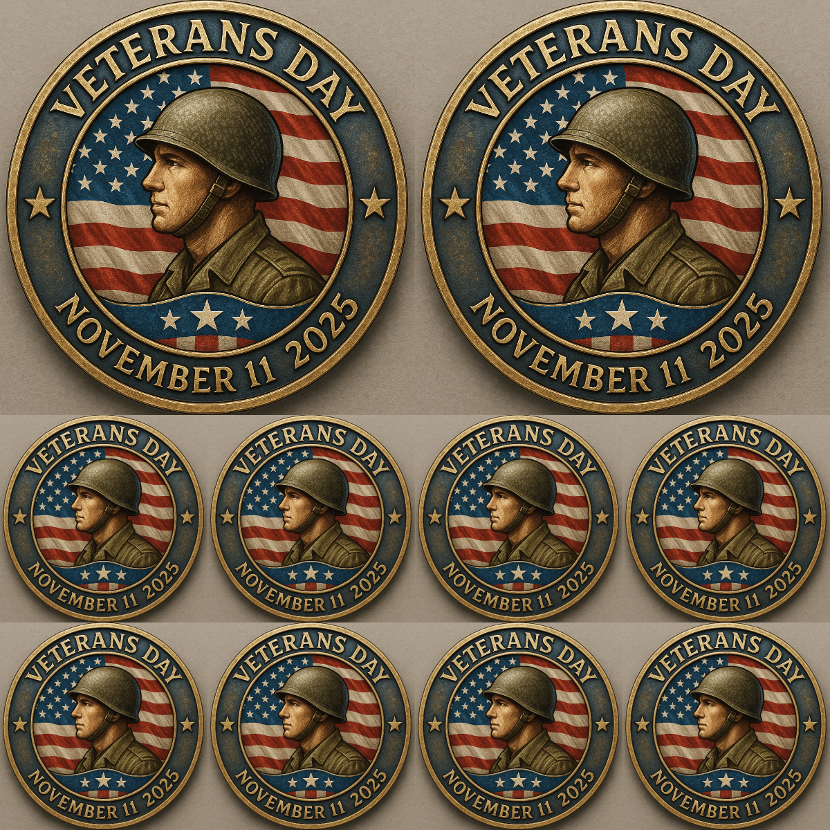 🏆Flash Sale 60% OFF - 🫡2025 Veterans Day Commemorative Coin