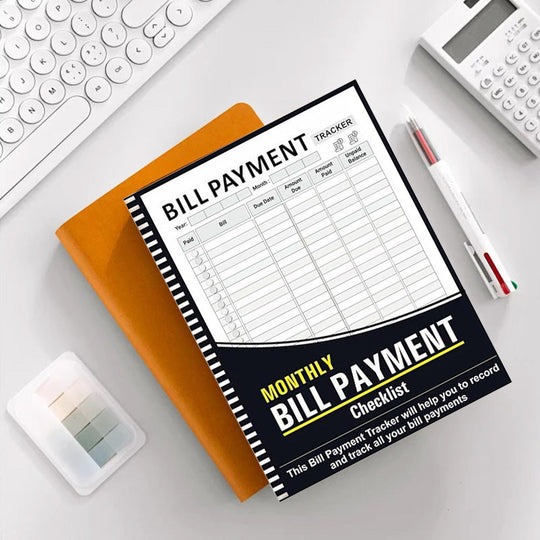 💸Bill Tracker Notebook