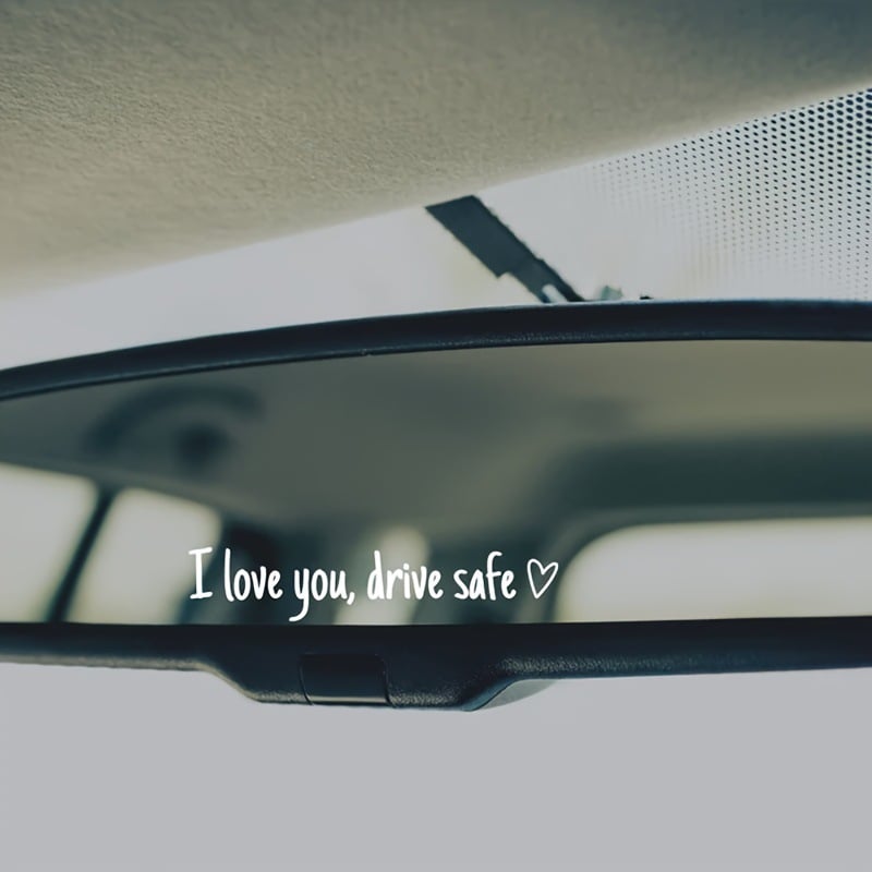 🔥Last Day Promotion 50% OFF🔥I love you, drve safe Sticker(3pcs)