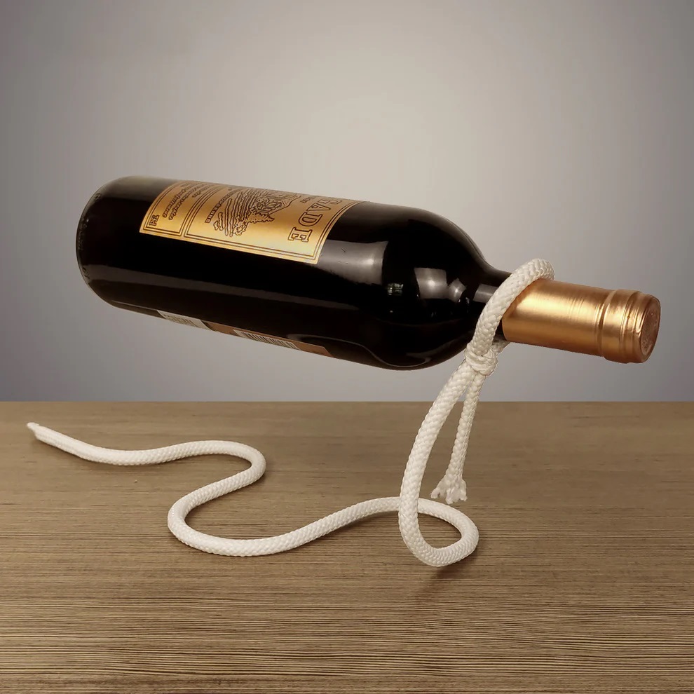 🔥HOT SALE - 🍷Floating Wine Rack Holder- Buy 2 Free Shipping