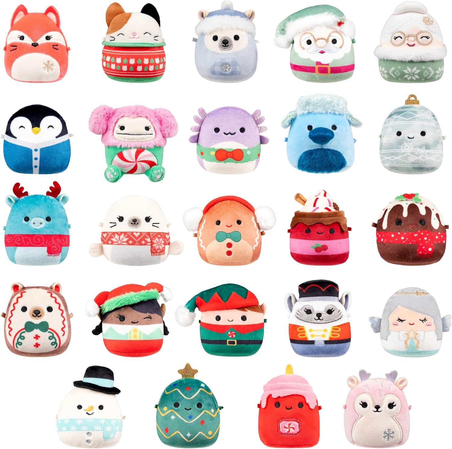 🎄TikTok Christmas Sale -70% OFF✨24-Day Holiday Plush Advent Calendar