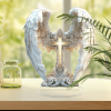💖LAST DAY SALE 70% OFF-🪽Gorgeous Angel Wings Cross Decoration✝️