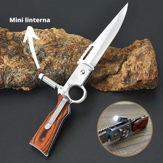 AK-47 Multifunctional Outdoor Folding Knife