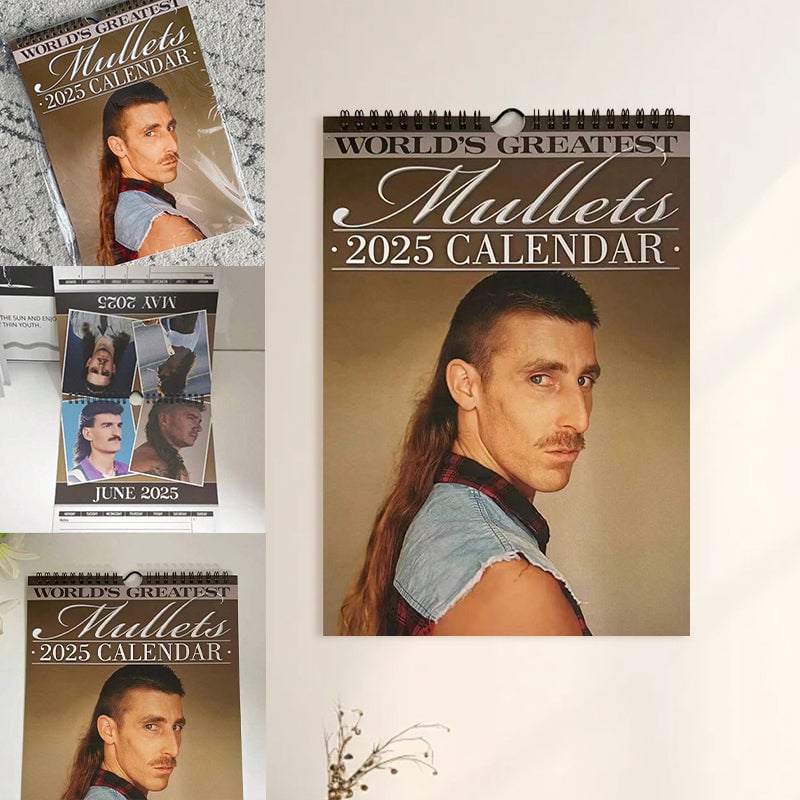 🔥Hot Sale - 49% OFF📅2025 World's Greatest Mullets Calendar