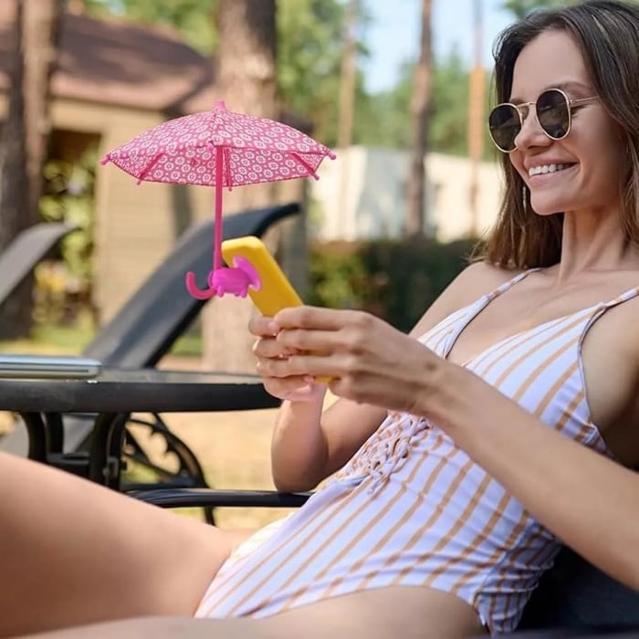 🔥Last Day 70% OFF💕 UV Protection Phone Umbrella for Sun