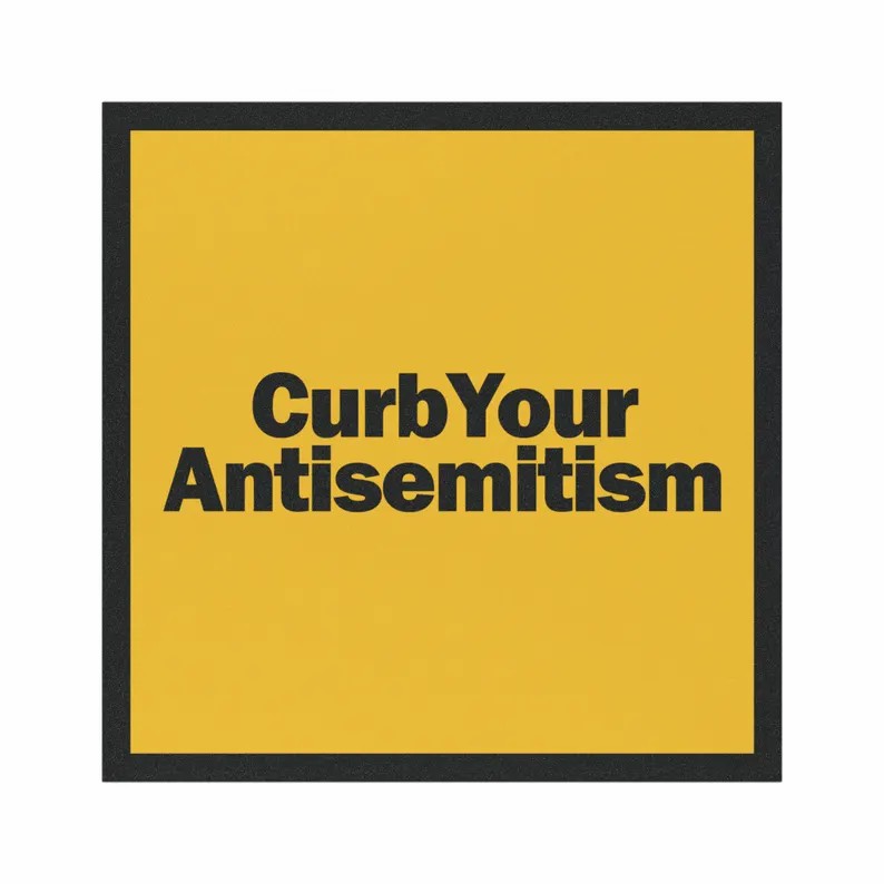 Antisemitic Car Magnet Stickers