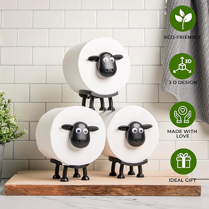 💥Buy More Save More💥Sheep Toilet Roll Holder-Buy 3 Free Shipping