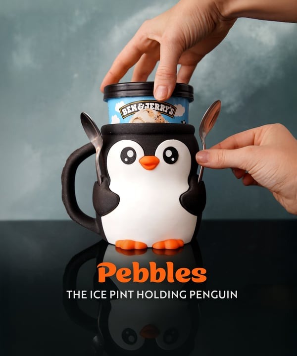 🔥2025 New Style 50% off-🐧Cute Penguin Ice Cream Pint Holder